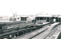 Picture of Work At Ryde Station D.K.Jones Collection. Dec 1966